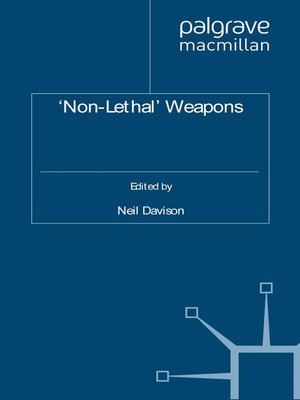 cover image of 'Non-Lethal' Weapons